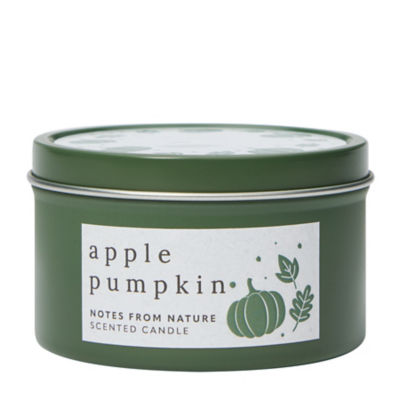 Green Pumpkin Tin Candle 140g (British brand)