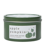 Green Pumpkin Tin Candle 140g (British brand)