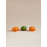 George Home orange pumpkin candle gift set 28.5cm - British product