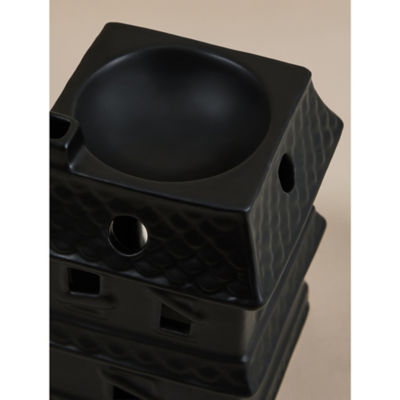 George Home black haunted house oil burner - British product