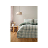 Forrest autumn gingham duvet set double - British product