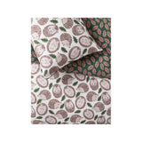 Hedgehog print brushed cotton duvet set king - British product