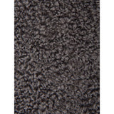 George Home teddy fitted sheet charcoal grey double, UK version