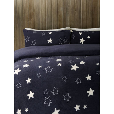 Teddy Star Print duvet set double (British brand)