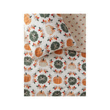 George Home duvet set with pumpkin bows design, imported from the UK