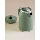 Green Diamond Textured Fast Boil Kettle 1.7L - British product