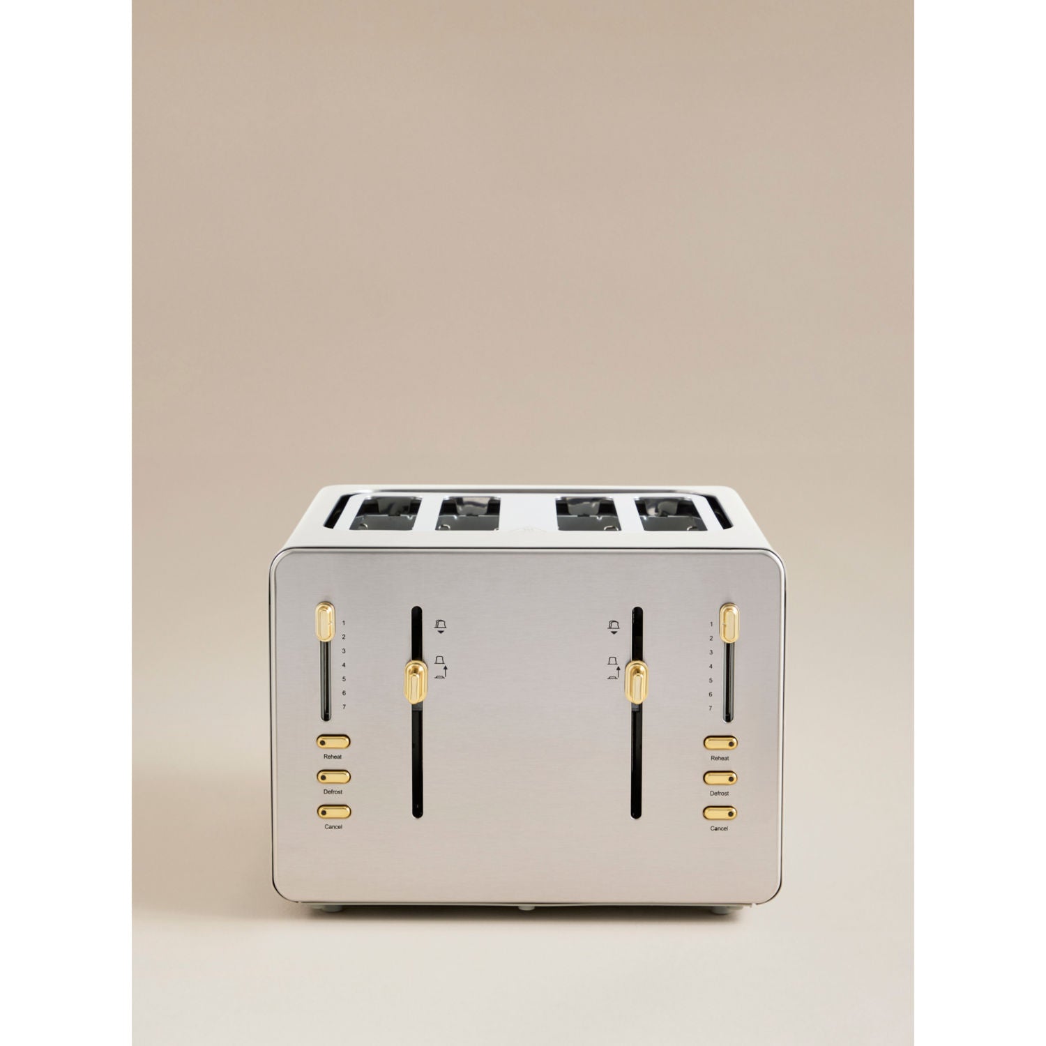 4-slice toaster, imported from the UK