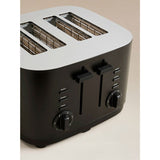 Matt 4-slice toaster - British product