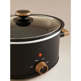 Scandi matte black slow cooker 3.5L (British brand)