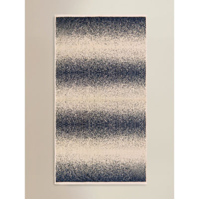 George Home grey gradient cotton towel (British brand)
