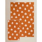 George Home Halloween cotton towel with pumpkin faces - British product