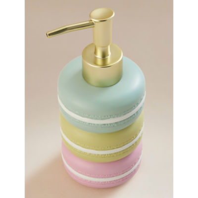 George Home soap dispenser stacked macaroon 7.5cm (British brand)