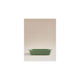 Green stoneware roaster - British product