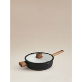 Simplicity sauté pan 28cm black aluminium (British brand)