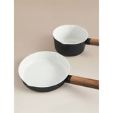 Simplicity 5 Piece Pan Set aluminium black cookware (British brand)