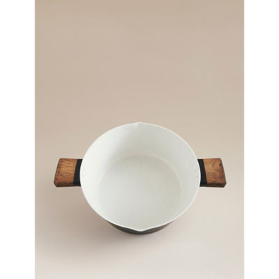 Simplicity stockpot black aluminium 28cm, imported from the UK