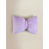 Pink and white striped 3D bow-shaped cushion 35x27cm - British product