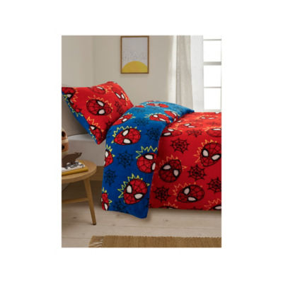 Marvel reversible duvet blue teddy fabric - British product
