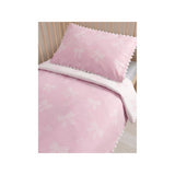 Pink Bows toddler reversible duvet set pink 120x150cm, UK version