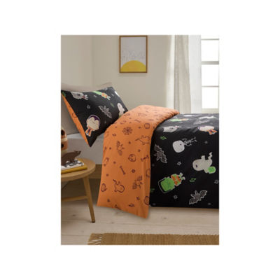GH duvet set black reversible includes pillowcase - British product