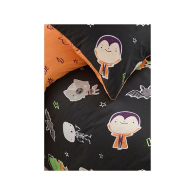 GH duvet set black reversible includes pillowcase - British product
