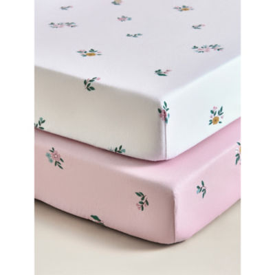 Farm Life cot bed sheets set of 2 140x70cm - British product