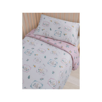 White Farm Life reversible toddler duvet set 120x150cm, imported from the UK