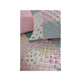 Floral patchwork pinsonic duvet set multi-coloured (British brand)