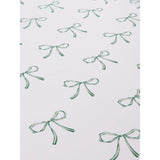 George Home French fancy bows shower curtain green 180x180 cm - British product
