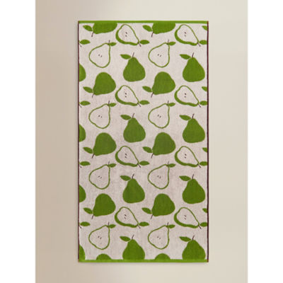 George Home green bath towel, UK version