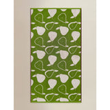George Home green bath sheet, UK version