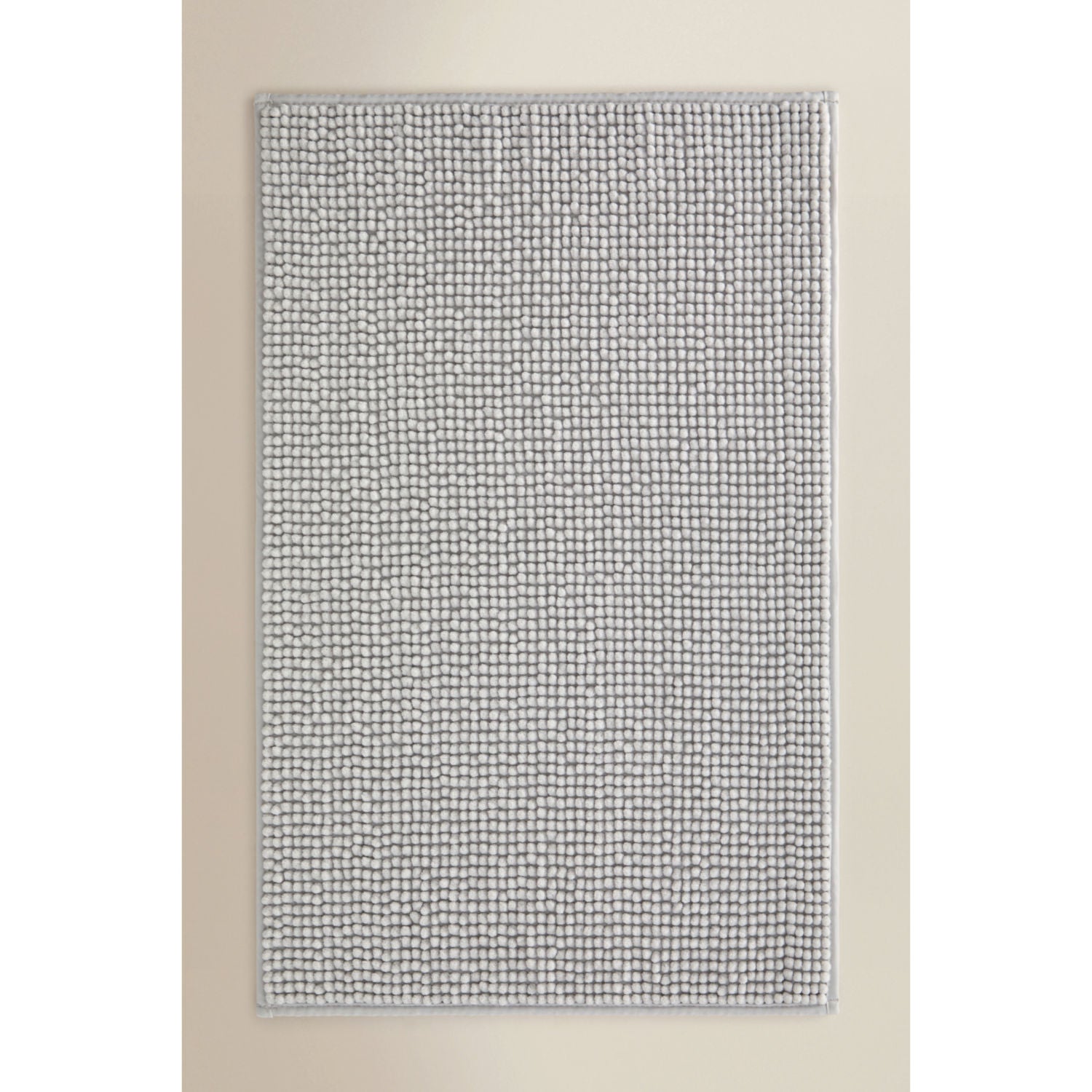 George Home light grey super-soft cotton towel and bath mat (British brand)