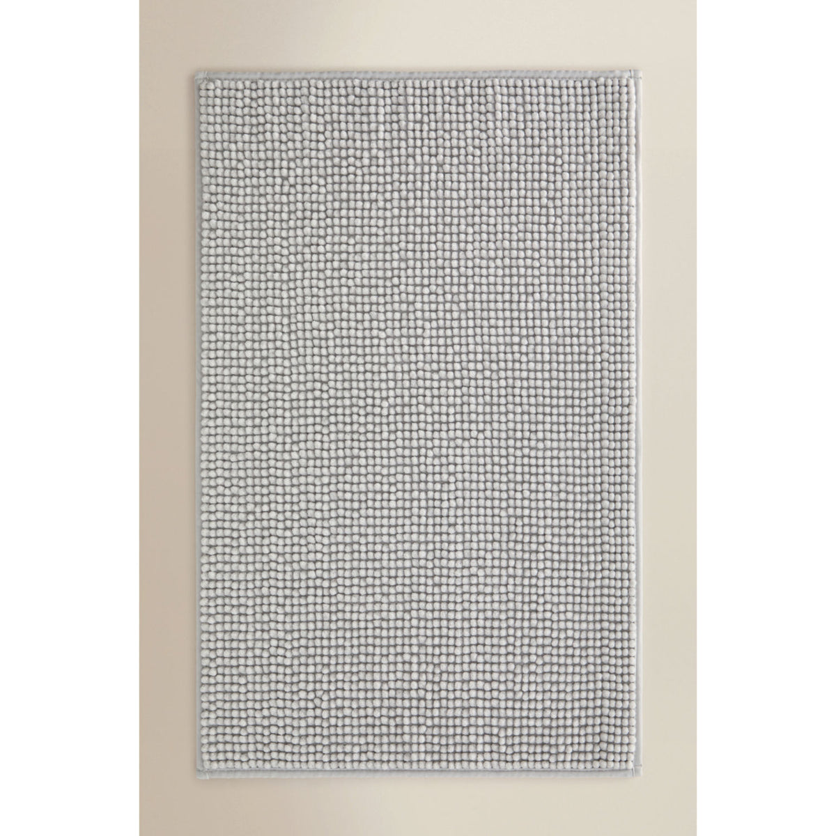 George Home light grey super-soft cotton towel and bath mat (British brand)