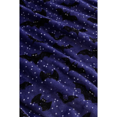 George Home Supersoft Throw navy polyester 150x120cm, UK version
