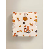 George Home Autumn Animals throw 150x120cm, UK version
