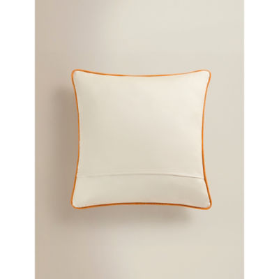 George Home Natural Pumpkin Bow cushion 45x45 cm (British brand)