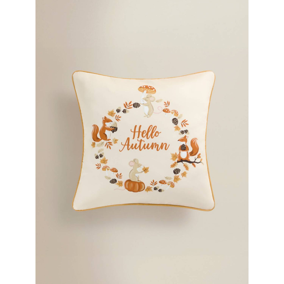 George Home autumn animals cushion 45x45 cm - British product