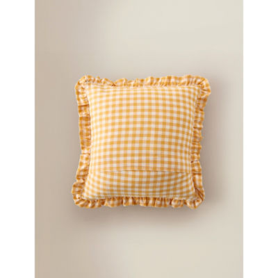 George Home slogan cushion 45x45 cm yellow, UK version
