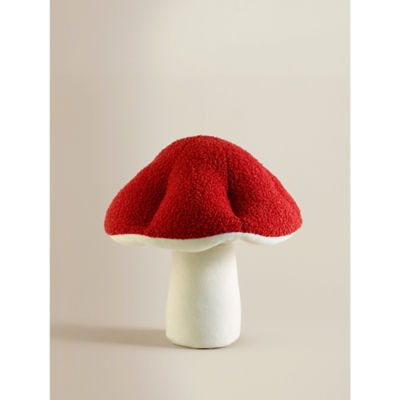 George Home red toadstool shaped cushion 35x30 cm, UK version
