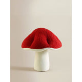 George Home red toadstool shaped cushion 35x30 cm, UK version