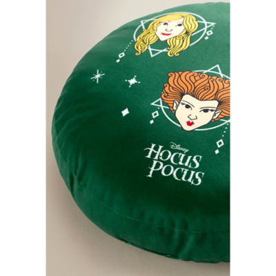 George Home Disney Hocus Pocus green circular cushion 45cm, UK version