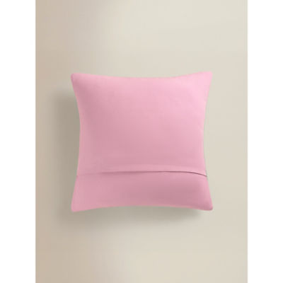 George Home cushion Pink & Green Quilted Stripe 45x45cm, imported from the UK