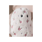Stacey Solomon white floral ghost-shaped cushion, UK version
