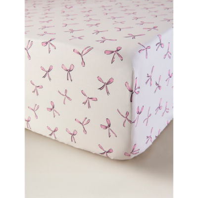 George Home painted bows fitted sheet king - British product
