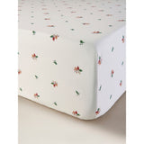George Home autumn leaves print fitted sheet double - British product