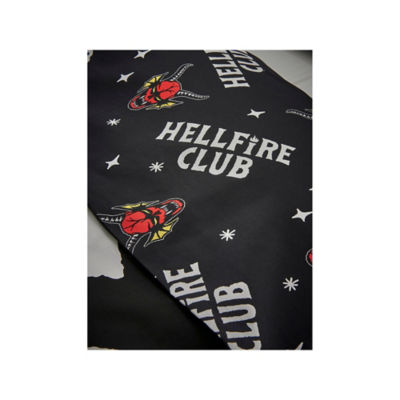 George Home Stranger Things Hell Fire Club duvet set, imported from the UK