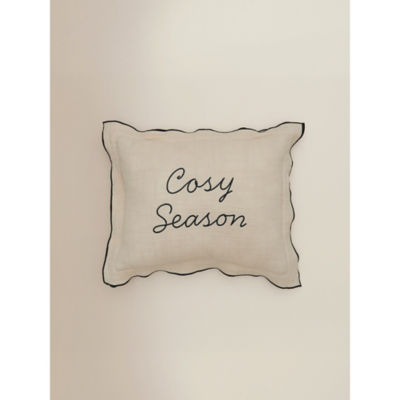Stacey Solomon Natural Cosy Season cushion 35x45cm, UK version