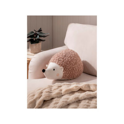 Stacey Solomon hedgehog-shaped cushion 50x33cm - British product