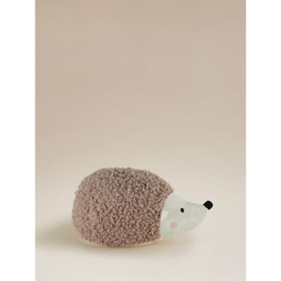 Stacey Solomon hedgehog-shaped cushion 50x33cm - British product
