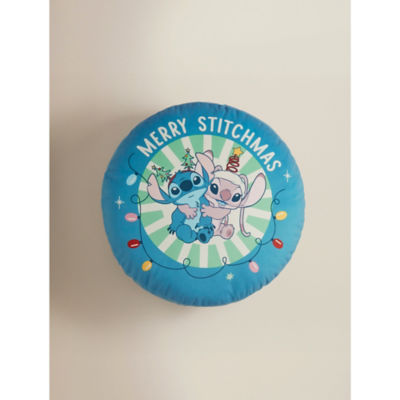 Disney Stitch Christmas cushion 40cm - British product